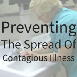 preventing the spread of contagious illness