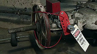Lockout Tagout Refresher for Supervisors thumbnails on a slider