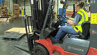 Safe Use and Operation of Forklifts thumbnails on a slider