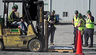 Safe Use and Operation of Forklifts thumbnails on a slider