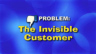 Customer Service – The Invisible Customer thumbnails on a slider
