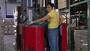 Forklift: Operating Forklifts Safely thumbnails on a slider