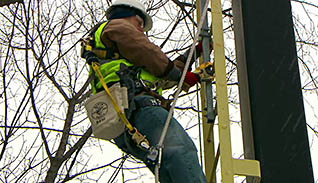 Construction Fall Protection: We All Win thumbnails on a slider