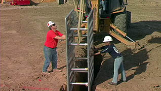 Excavation and Trenching Safety thumbnails on a slider