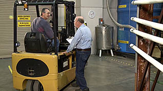 Forklift Operator Certification 2: Stability thumbnails on a slider