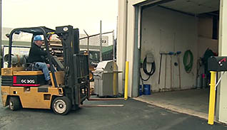 Forklift Safety: Industrial Counterbalance Lift Trucks thumbnails on a slider