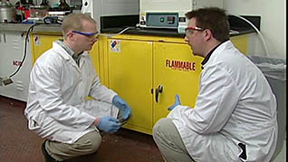 Laboratory Safety: Flammables and Explosives in the Laboratory thumbnails on a slider