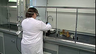 Laboratory Safety: Laboratory Hoods thumbnails on a slider