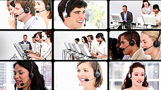Customer Service: Skills Required thumbnails on a slider