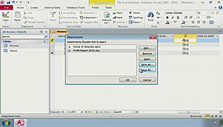 Microsoft Access 2010: Building the Structure of a Database thumbnails on a slider