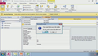 Microsoft Access 2010: Structuring Existing Data thumbnails on a slider