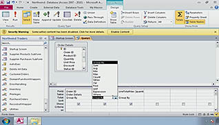 Microsoft Access 2010: Writing Advanced Queries thumbnails on a slider