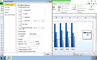 Microsoft Excel 2010: Analyzing Data thumbnails on a slider