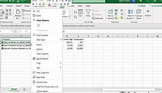 New Features In Microsoft 365: What’s New In Excel? thumbnails on a slider