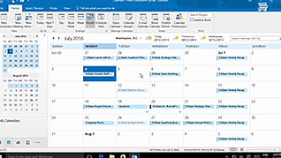 Microsoft Outlook 2016 Level 1.8: Working with Tasks and Notes thumbnails on a slider