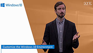 Using Windows 10: Customizing the Windows 10 Environment thumbnails on a slider