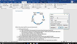 Microsoft Word 2016 Level 3.4: Adding Document References and Links thumbnails on a slider