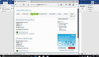 Microsoft Word 2016 Level 3.7: Automating Repetitive Tasks with Macros thumbnails on a slider