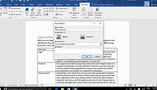 Microsoft Word 2016 Level 3.7: Automating Repetitive Tasks with Macros thumbnails on a slider