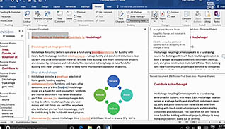 Microsoft Word 2016 Level 3.3: Collaborating on Documents thumbnails on a slider