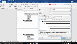 Microsoft Word 2016 Level 2.2: Customizing Formats Using Styles and Themes thumbnails on a slider