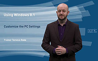 Windows 8.1: Customizing the Windows 8.1 Environment thumbnails on a slider