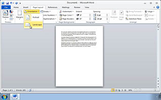 Microsoft Word 2010: Printing Word Documents thumbnails on a slider