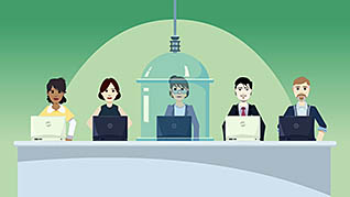Neurodiversity At Work thumbnails on a slider
