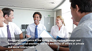 Emotional Intelligence In The Workplace thumbnails on a slider