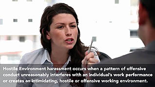 Sexual Harassment Prevention in Connecticut for Non-Supervisors 2-Hour Course: Part 4 thumbnails on a slider