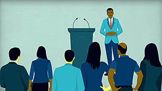 Business Power Skills: Effective Presentations thumbnails on a slider