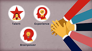 Business Power Skills: Interpersonal Effectiveness thumbnails on a slider