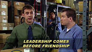 Leadership – Put Leadership Before Friendship thumbnails on a slider