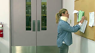 Back Safety In Office Environments thumbnails on a slider