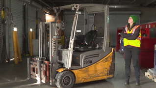 Forklift Safety: Industrial Counterbalance Lift Trucks thumbnails on a slider