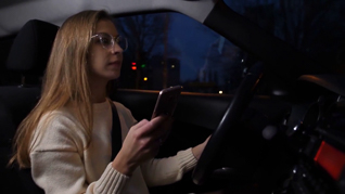 Distracted Driving thumbnails on a slider