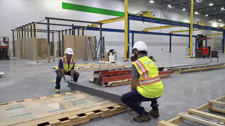 Construction Jobsite Safety Orientation thumbnails on a slider