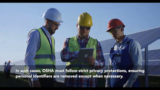 OSHA Access to Employee Exposure and Medical Records thumbnails on a slider