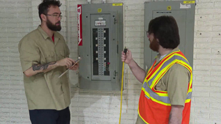 Shocks And Arc Flash thumbnails on a slider