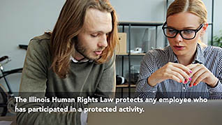 Sexual Harassment Prevention in Illinois thumbnails on a slider