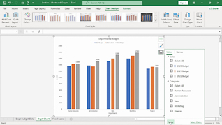 Mastering Excel 365 – Intermediate Part 5: Charts And Graphics thumbnails on a slider