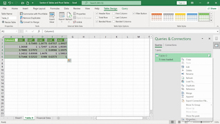 Mastering Excel 365 – Intermediate Part 6: Tables And PivotTables thumbnails on a slider